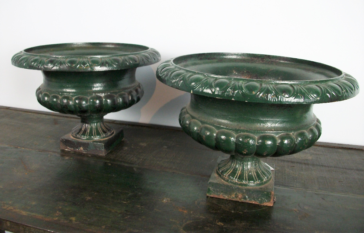 cast iron urns
